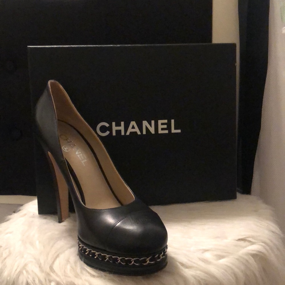 Chanel Calfskin Pumps